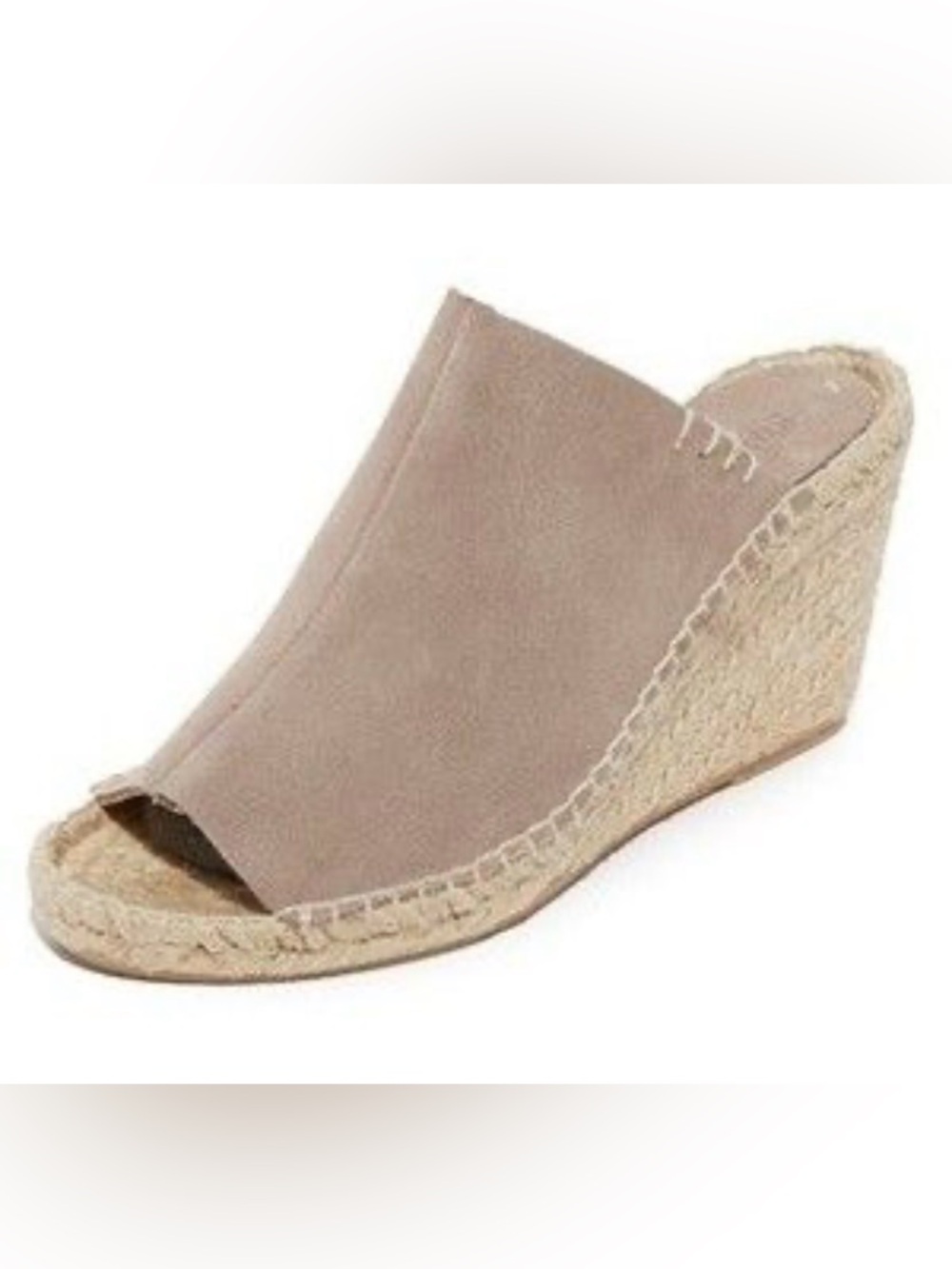 Soludos espadrille wedge mules NWOT size 8